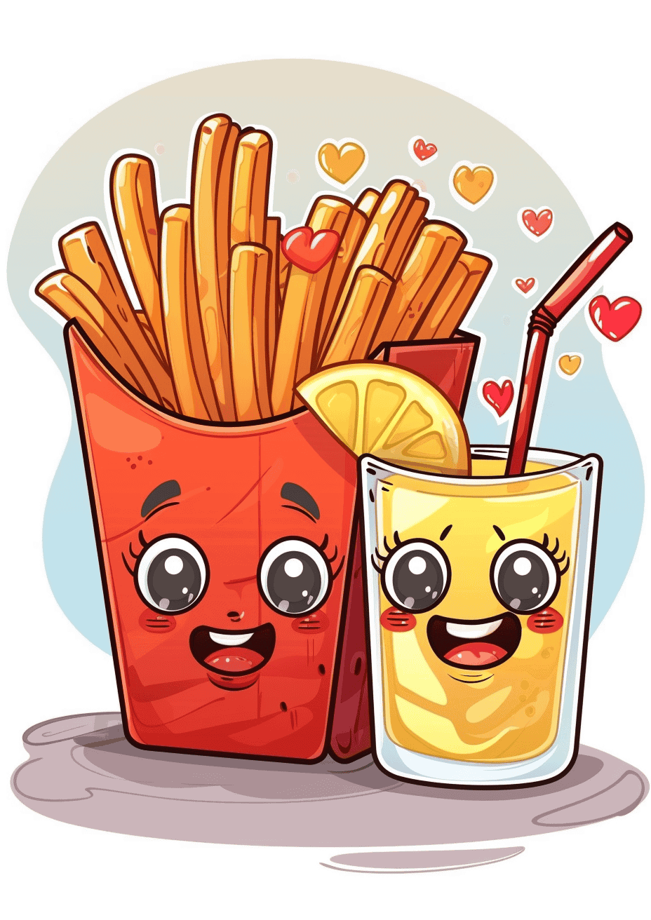 Fries and Lemonade Delight
